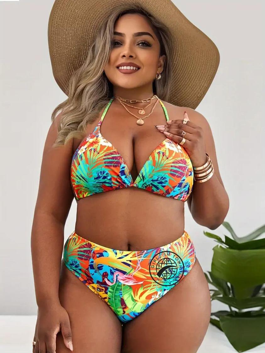 Plus size "Life of the Party" 3 piece Swimsuit