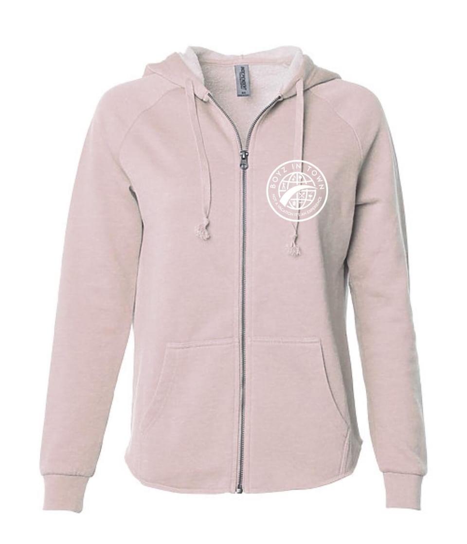 Womens Zipper Hoodie Sets